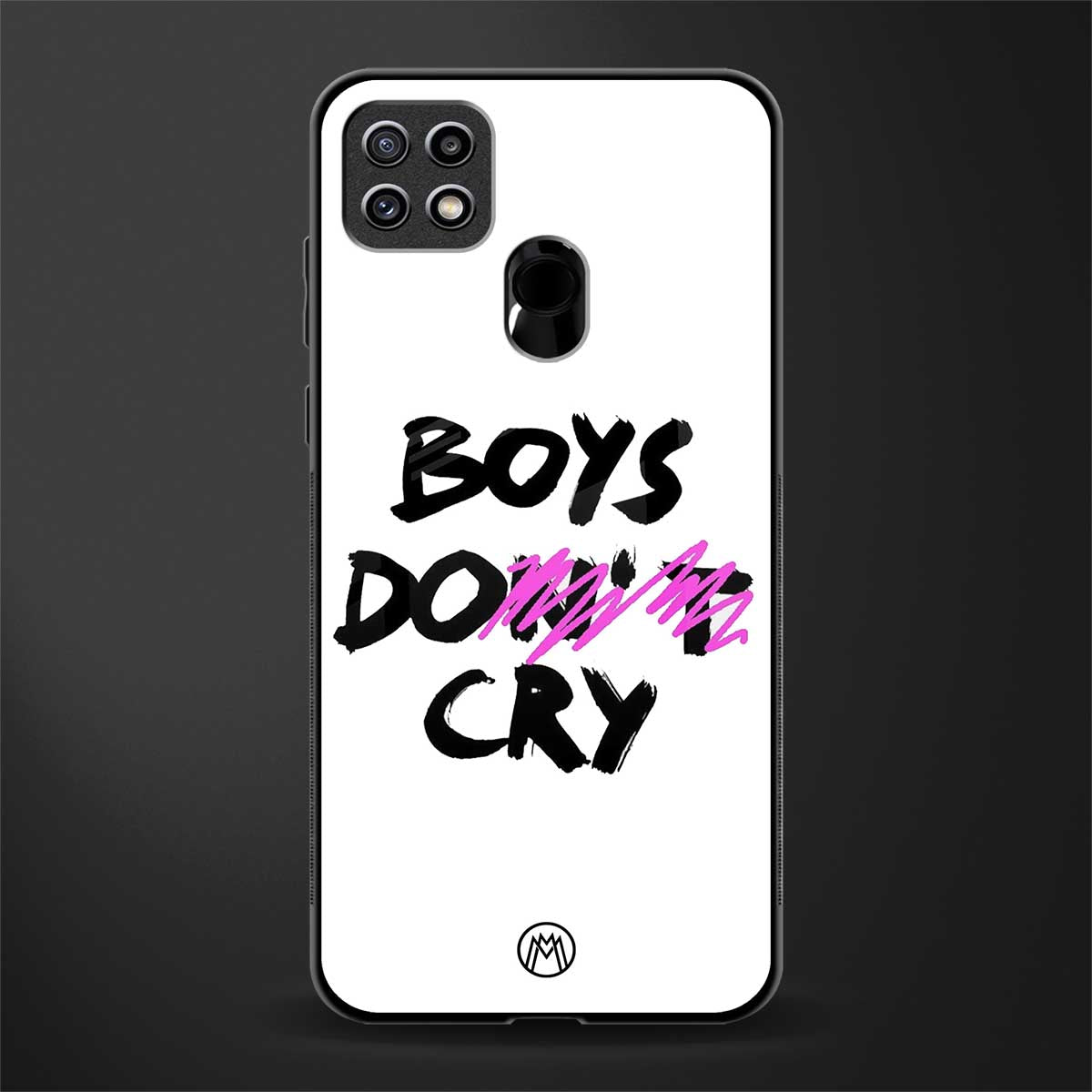 boys do cry glass case for oppo a15 image