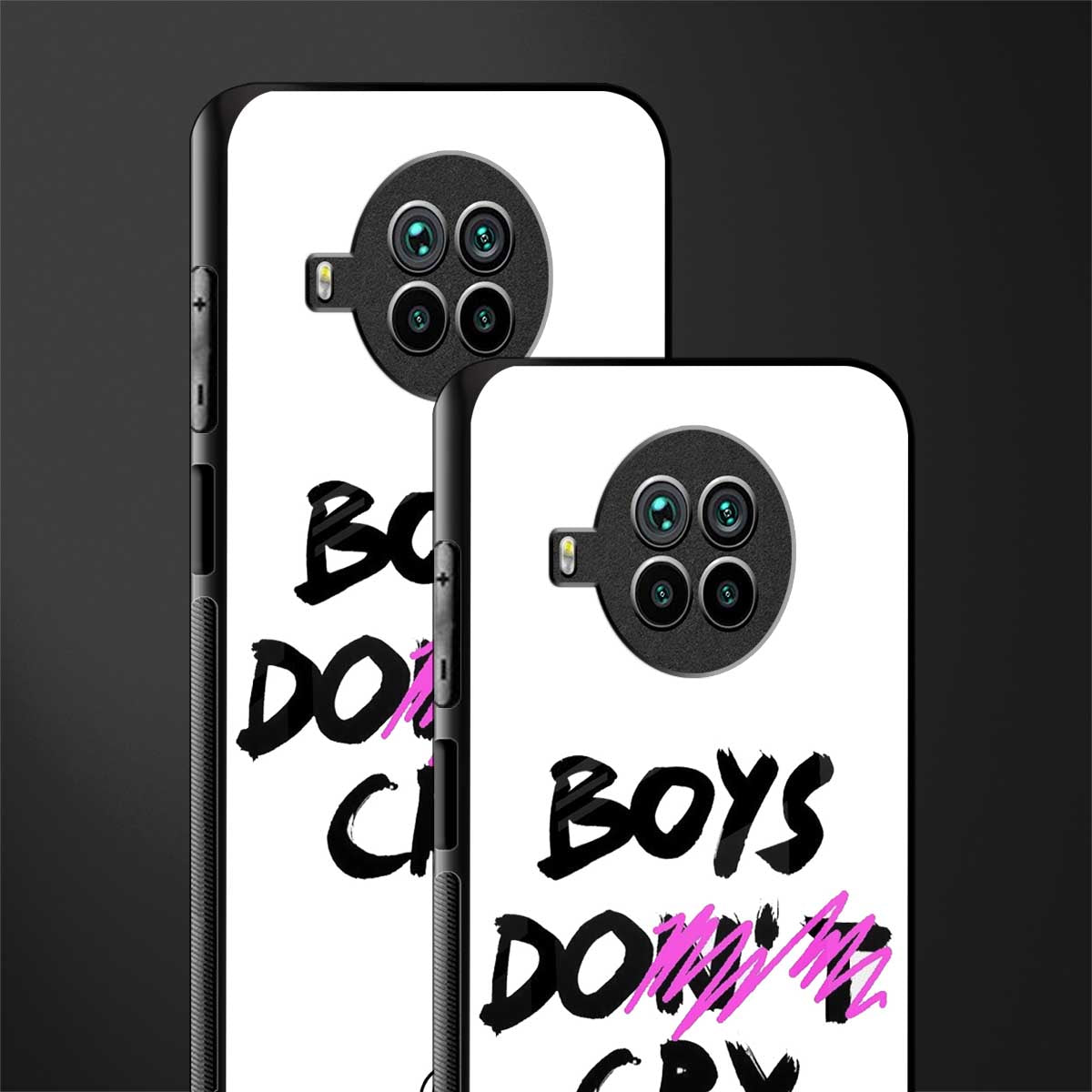 boys do cry glass case for mi 10i image-2