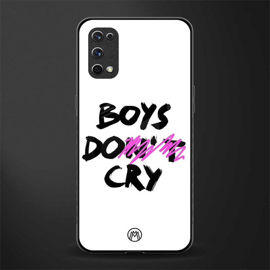 boys do cry glass case for realme x7 pro image