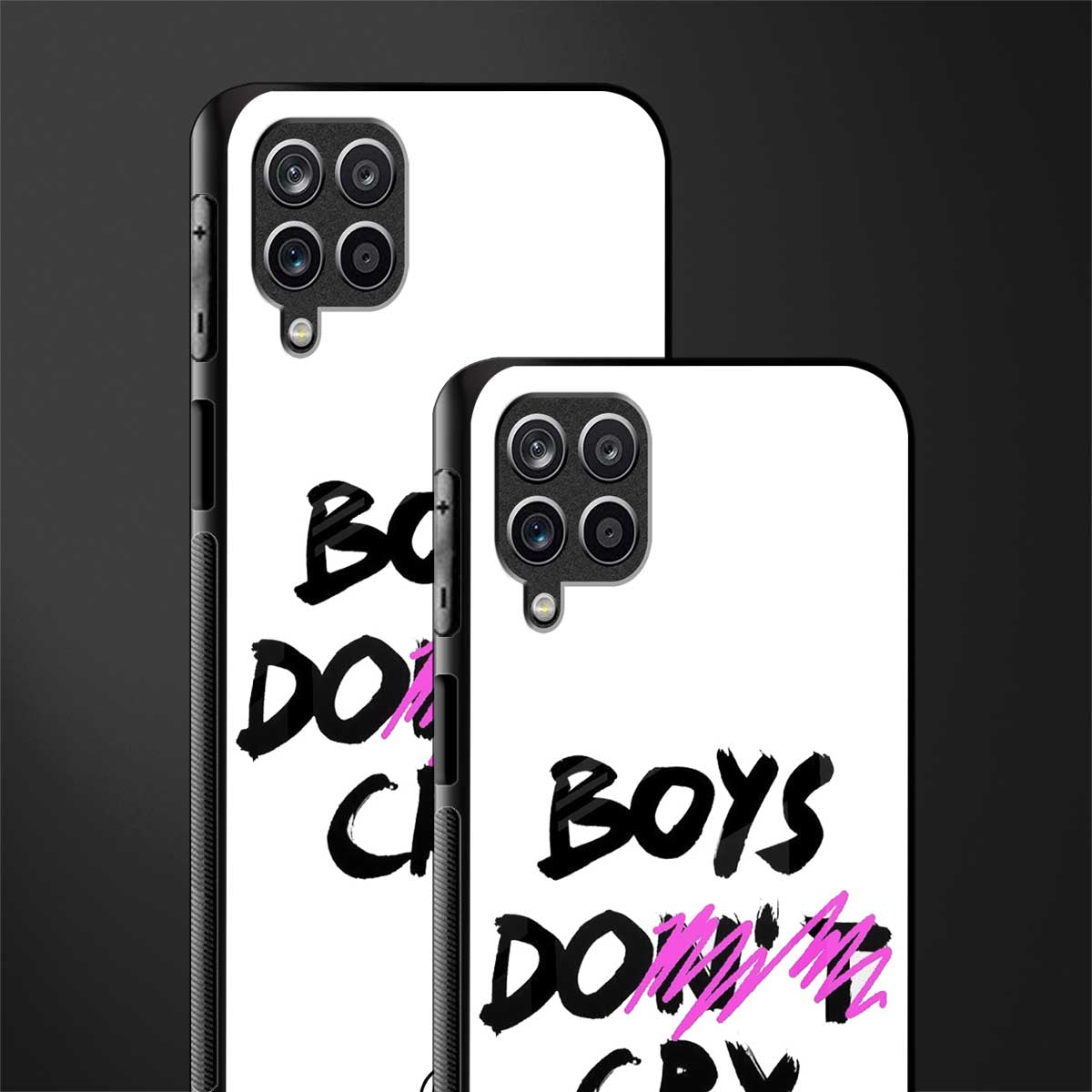 boys do cry glass case for samsung galaxy a12 image-2
