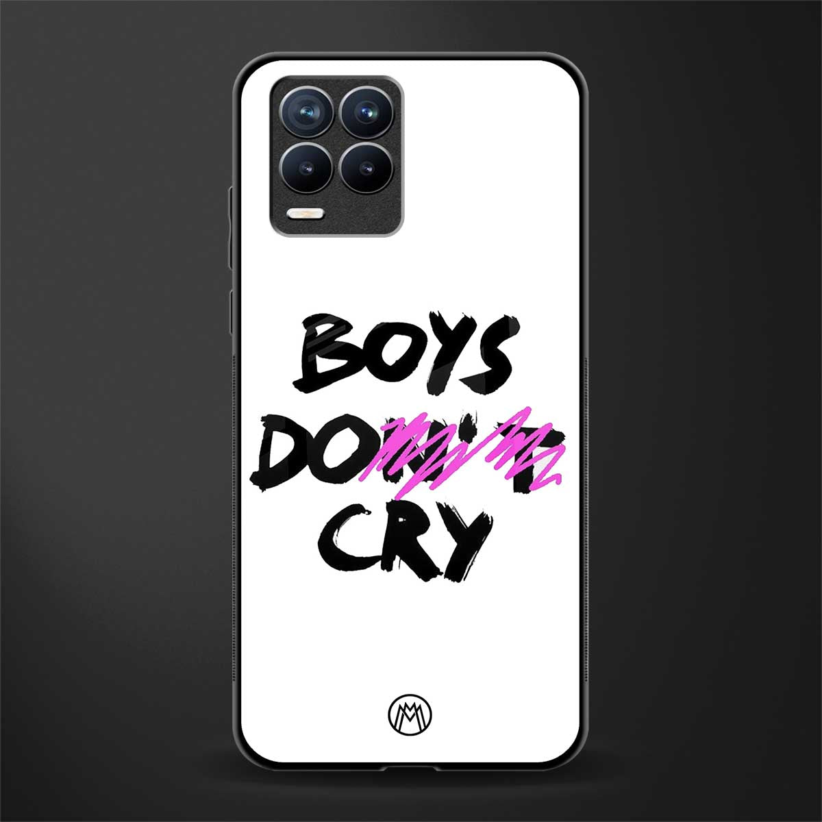 boys do cry glass case for realme 8 pro image