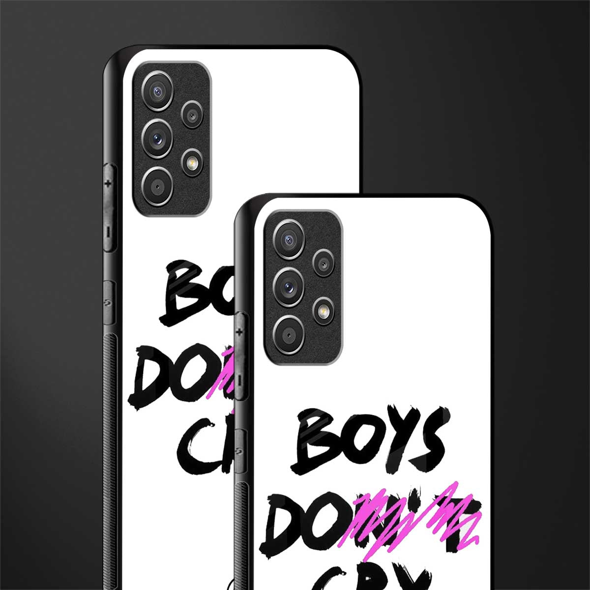 boys do cry glass case for samsung galaxy a72 image-2
