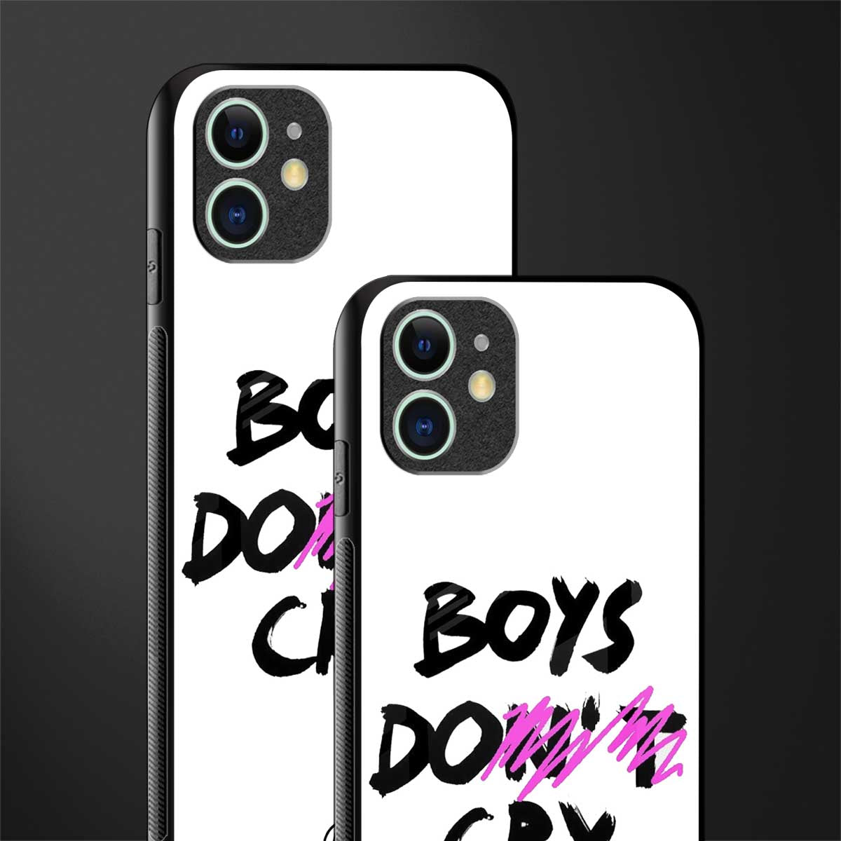 boys do cry glass case for iphone 12 mini image-2