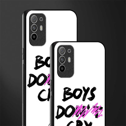 boys do cry glass case for oppo f19 pro plus image-2