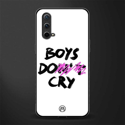 boys do cry glass case for oneplus nord ce 5g image