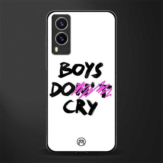 boys do cry glass case for vivo v21e 5g image