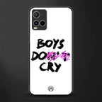 boys do cry glass case for vivo y21s image