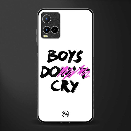 boys do cry glass case for vivo y33s vivo y33t image