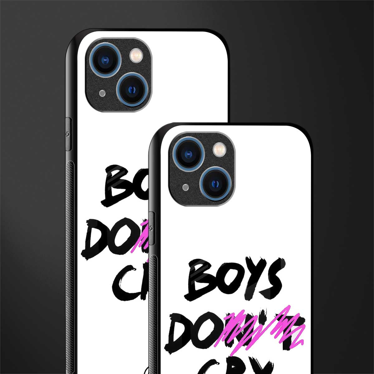 boys do cry glass case for iphone 13 image-2