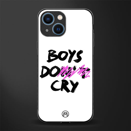 boys do cry glass case for iphone 13 mini image