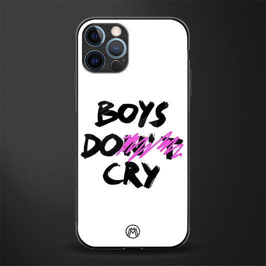 boys do cry glass case for iphone 12 pro max image