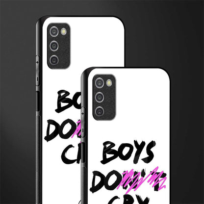 boys do cry glass case for samsung galaxy a03s image-2
