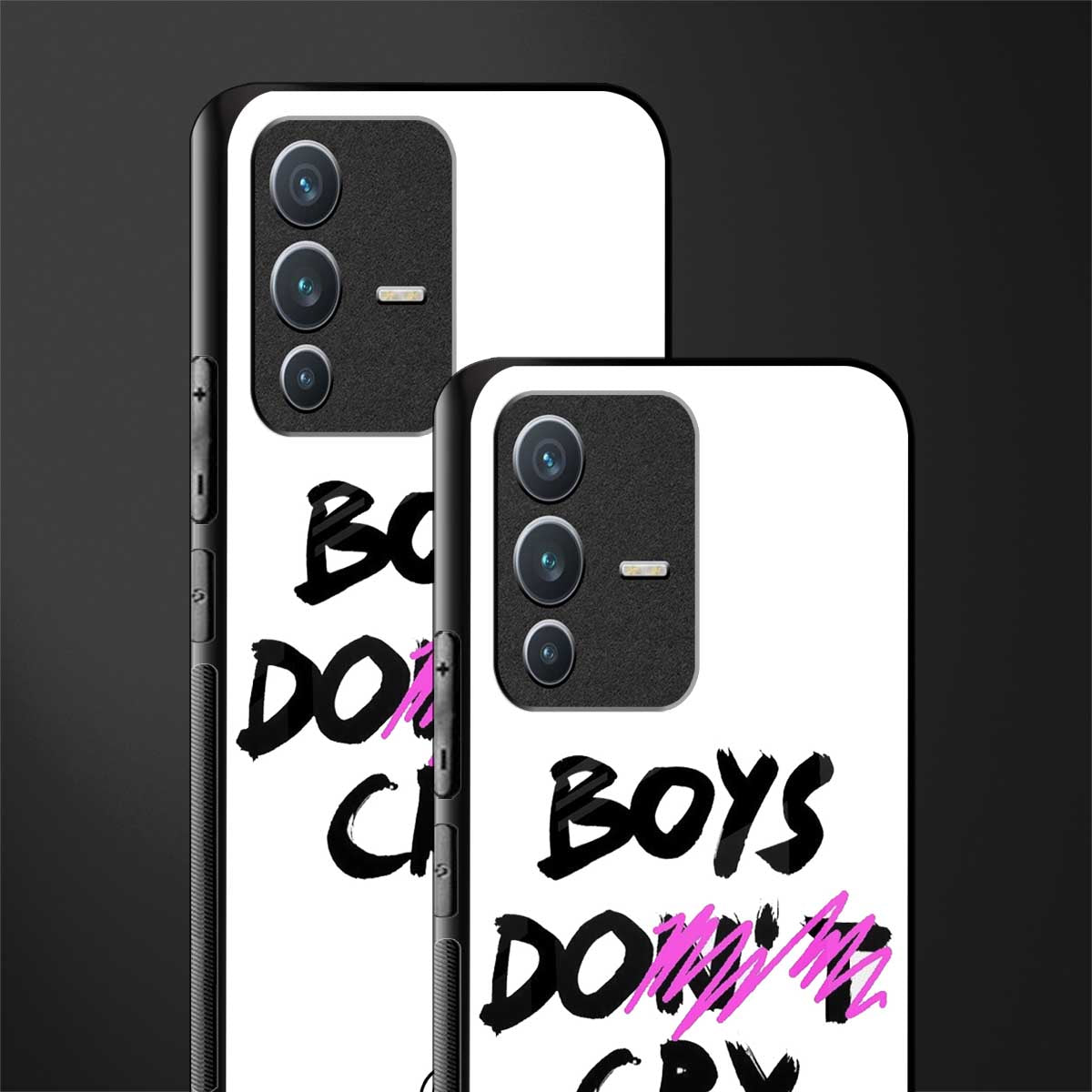 boys do cry glass case for vivo v23 5g image-2