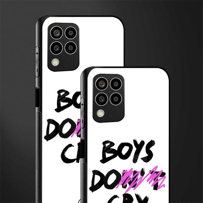 boys do cry back phone cover | glass case for samsung galaxy m33 5g
