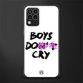 boys do cry back phone cover | glass case for samsung galaxy m33 5g