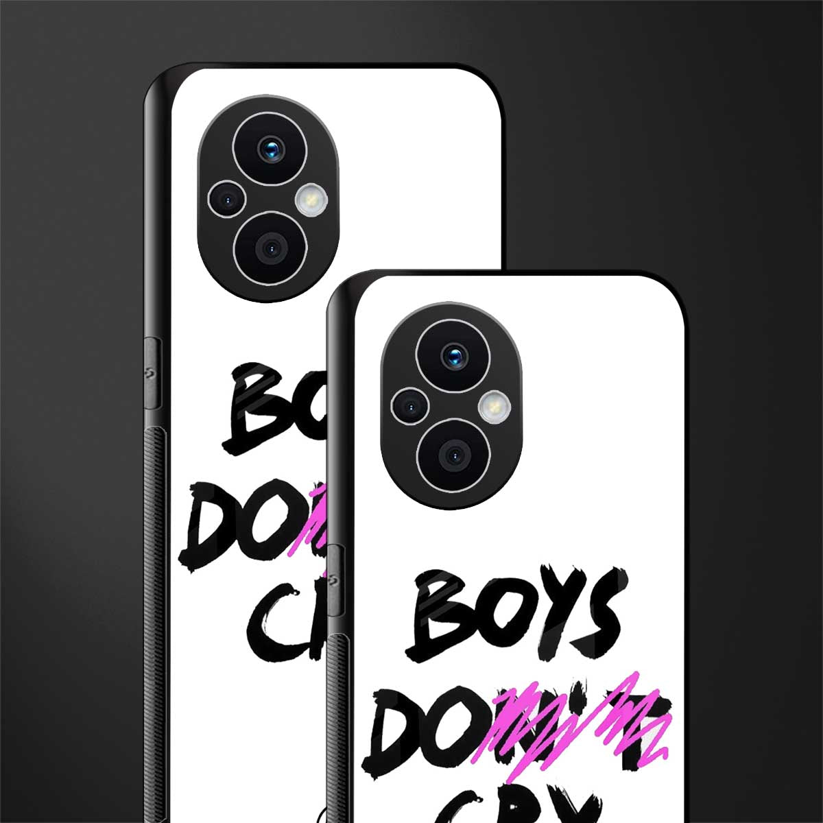 boys do cry back phone cover | glass case for oppo f21 pro 5g