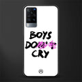 boys do cry glass case for vivo x60 image