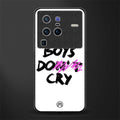 boys do cry glass case for vivo x80 pro 5g image
