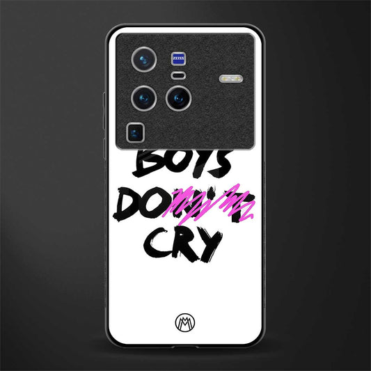 boys do cry glass case for vivo x80 pro 5g image