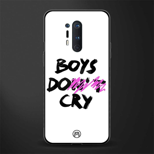 boys do cry glass case for oneplus 8 pro image