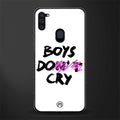 boys do cry glass case for samsung a11 image