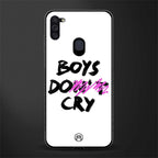 boys do cry glass case for samsung a11 image