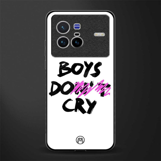 boys do cry glass case for vivo x80 image