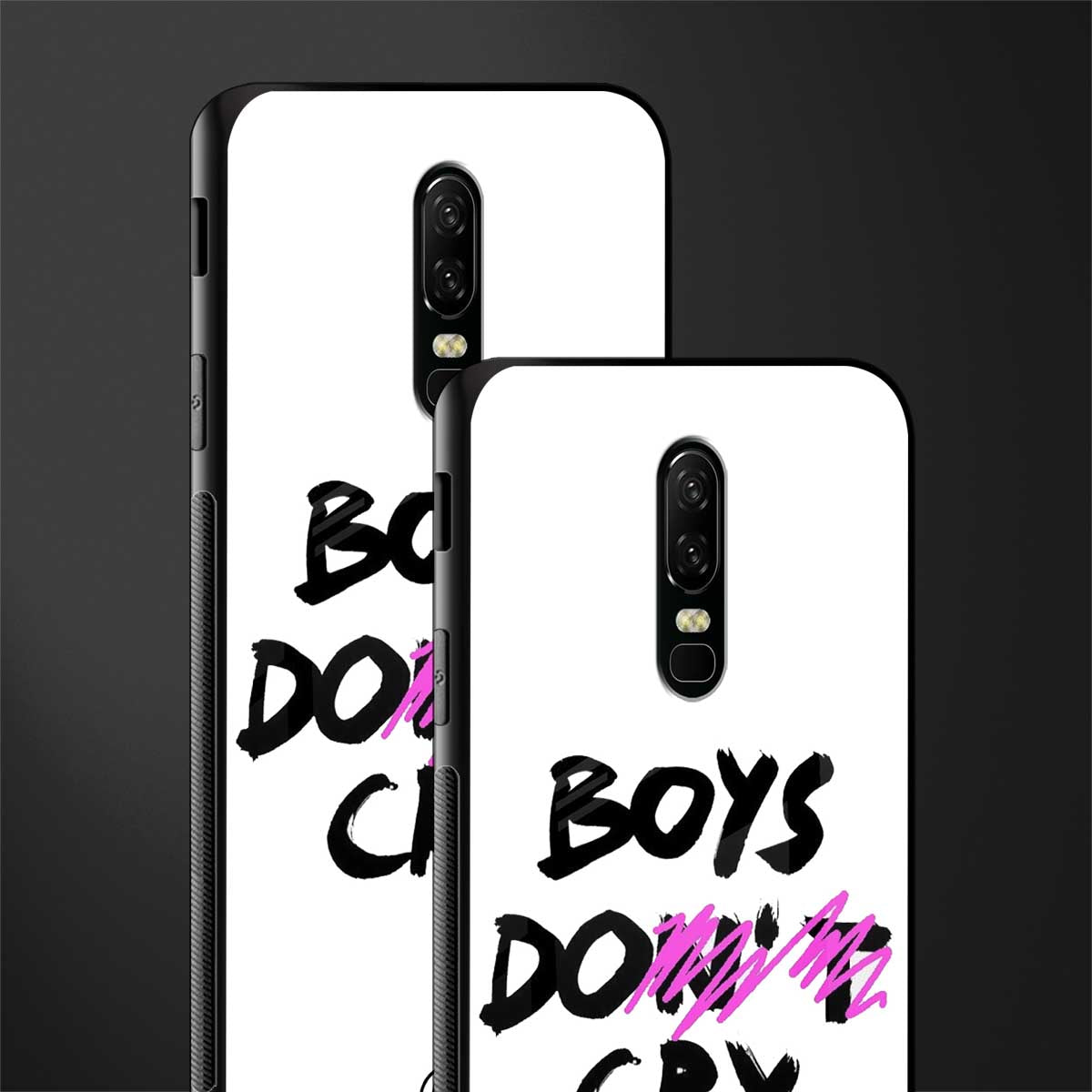 boys do cry glass case for oneplus 6 image-2