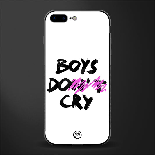boys do cry glass case for iphone 7 plus image