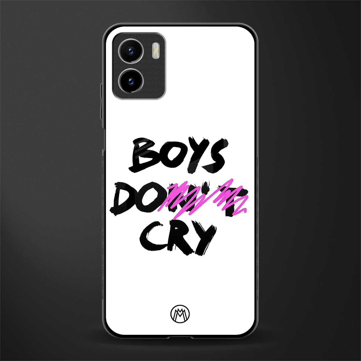 boys do cry back phone cover | glass case for vivo y72