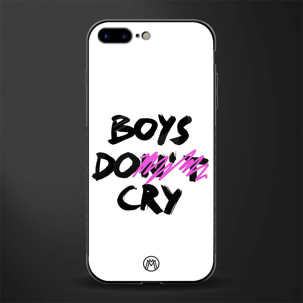 boys do cry glass case for iphone 8 plus image