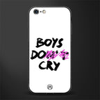 boys do cry glass case for iphone 6 plus image