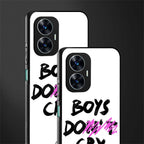 boys do cry back phone cover | glass case for realme c55