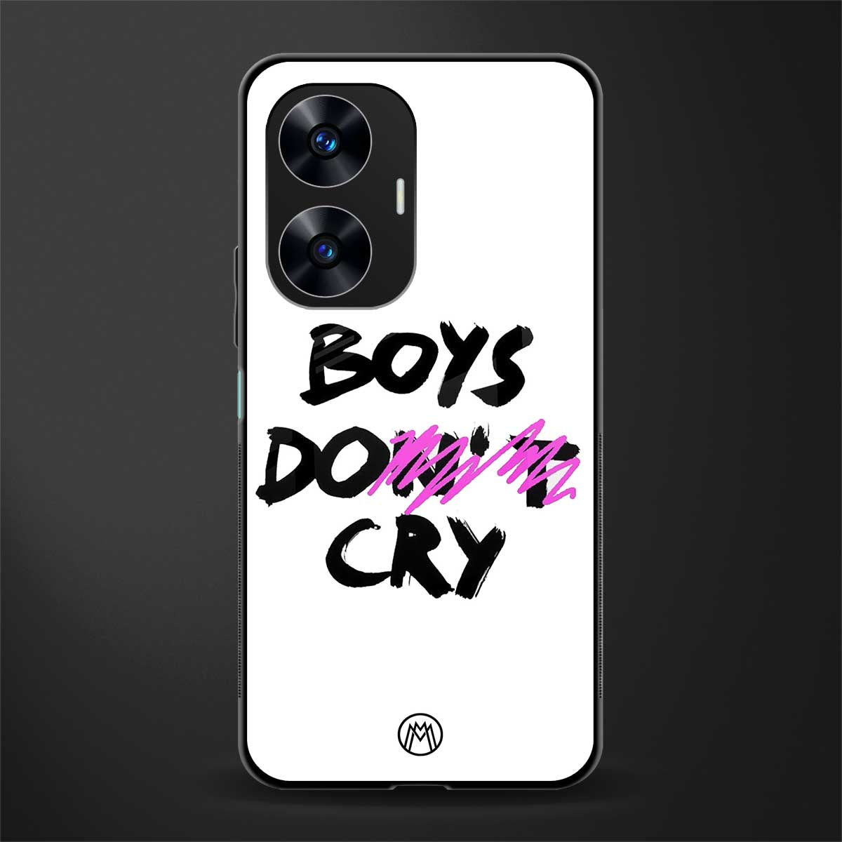 boys do cry back phone cover | glass case for realme c55