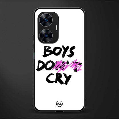 boys do cry back phone cover | glass case for realme c55