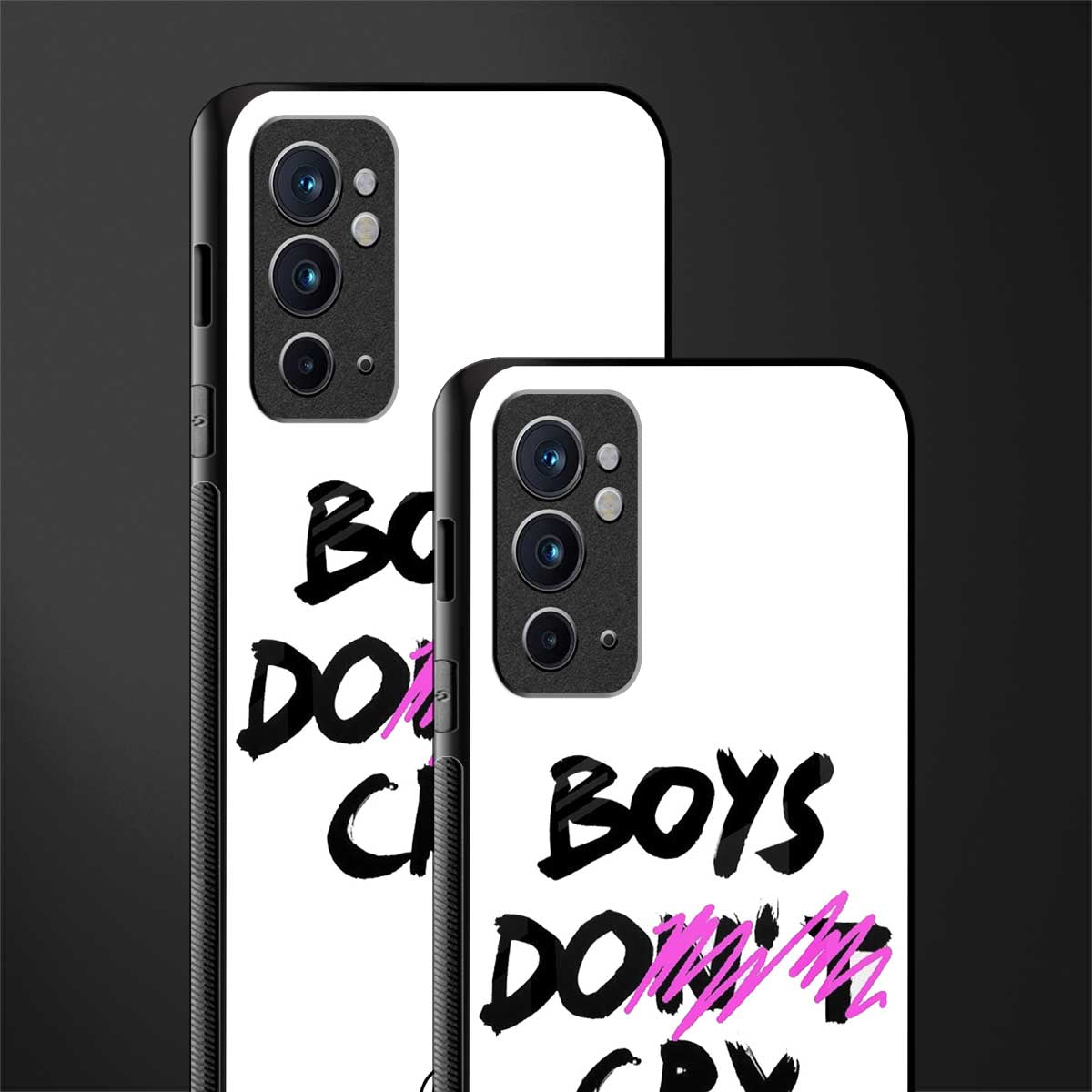boys do cry glass case for oneplus 9rt image-2