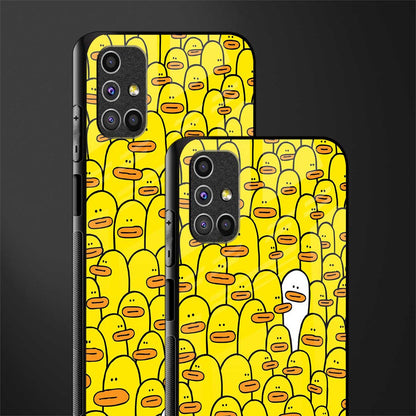 brian the duck glass case for samsung galaxy m51 image-2