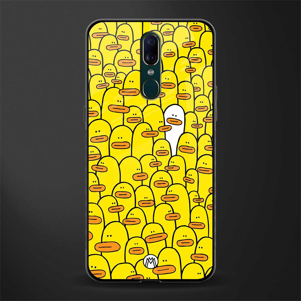 brian the duck glass case for oppo a9 image