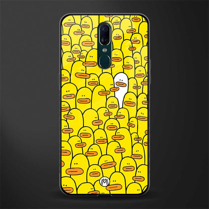 brian the duck glass case for oppo a9 image