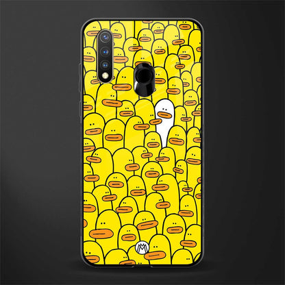 brian the duck glass case for vivo y19 image