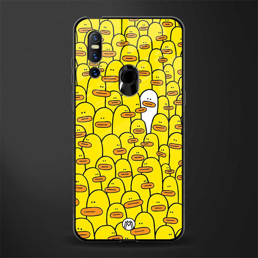 brian the duck glass case for vivo v15 image