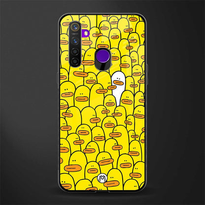 brian the duck glass case for realme 5i image