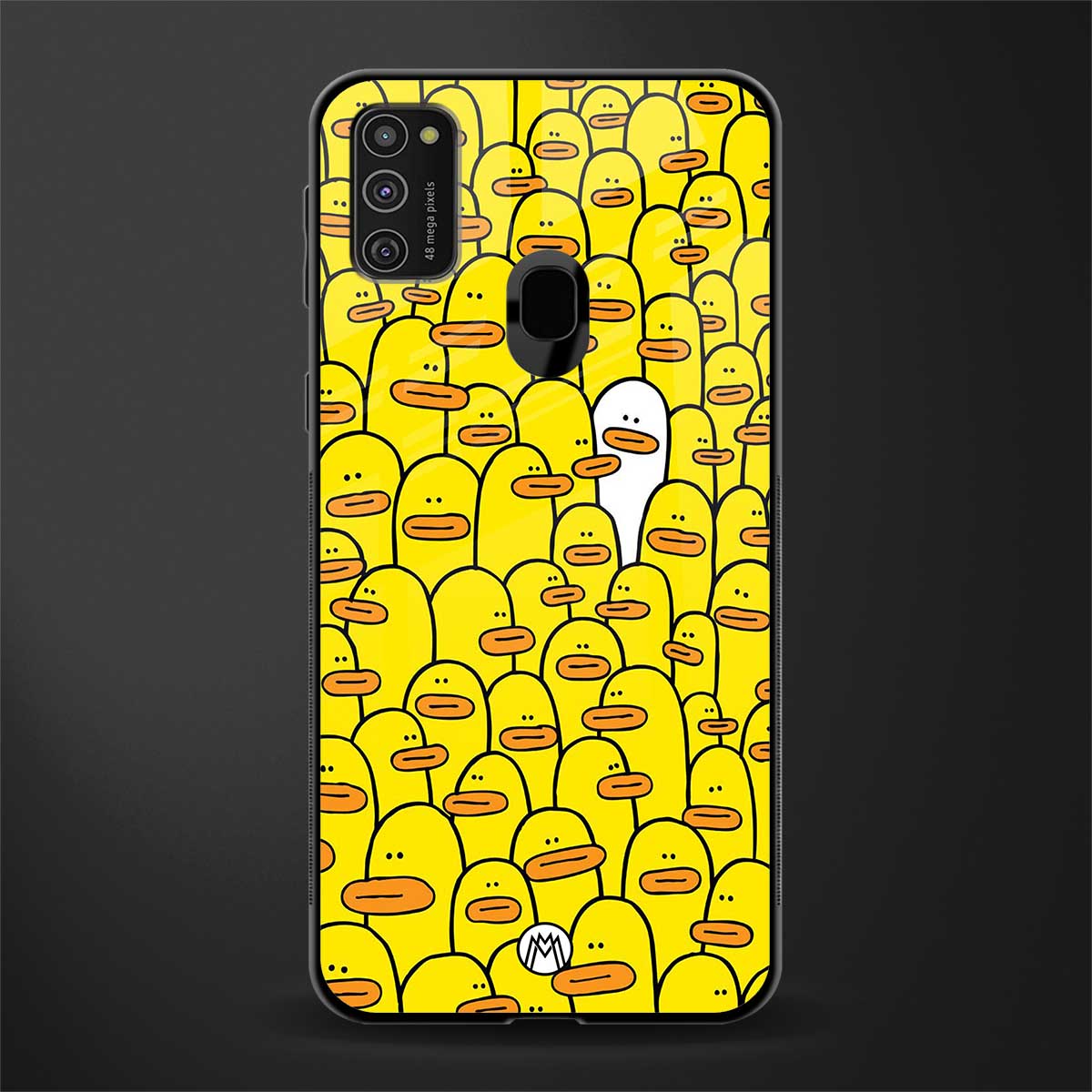 brian the duck glass case for samsung galaxy m21 image