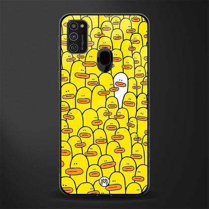 brian the duck glass case for samsung galaxy m21 image