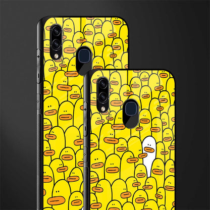 brian the duck glass case for samsung galaxy a20 image-2