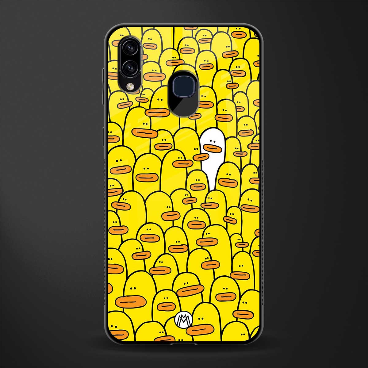 brian the duck glass case for samsung galaxy a20 image