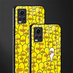 brian the duck back phone cover | glass case for vivo y73