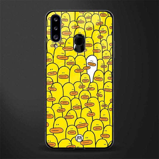 brian the duck glass case for samsung galaxy a20s image
