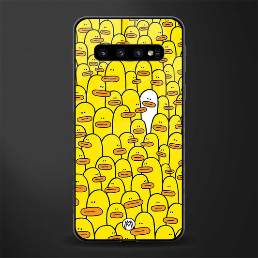 brian the duck glass case for samsung galaxy s10 image