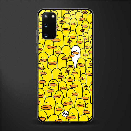 brian the duck glass case for samsung galaxy s20 image